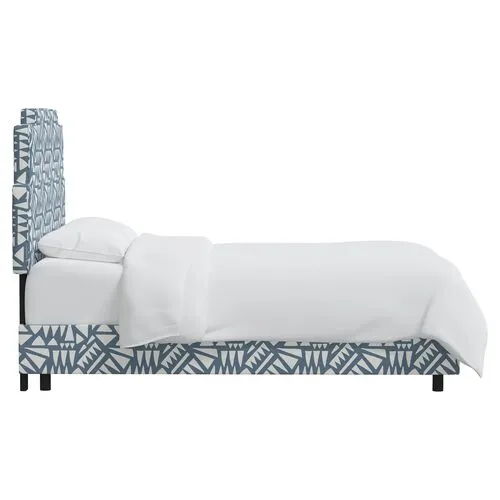 Paxton Bed - Nairobi Blue