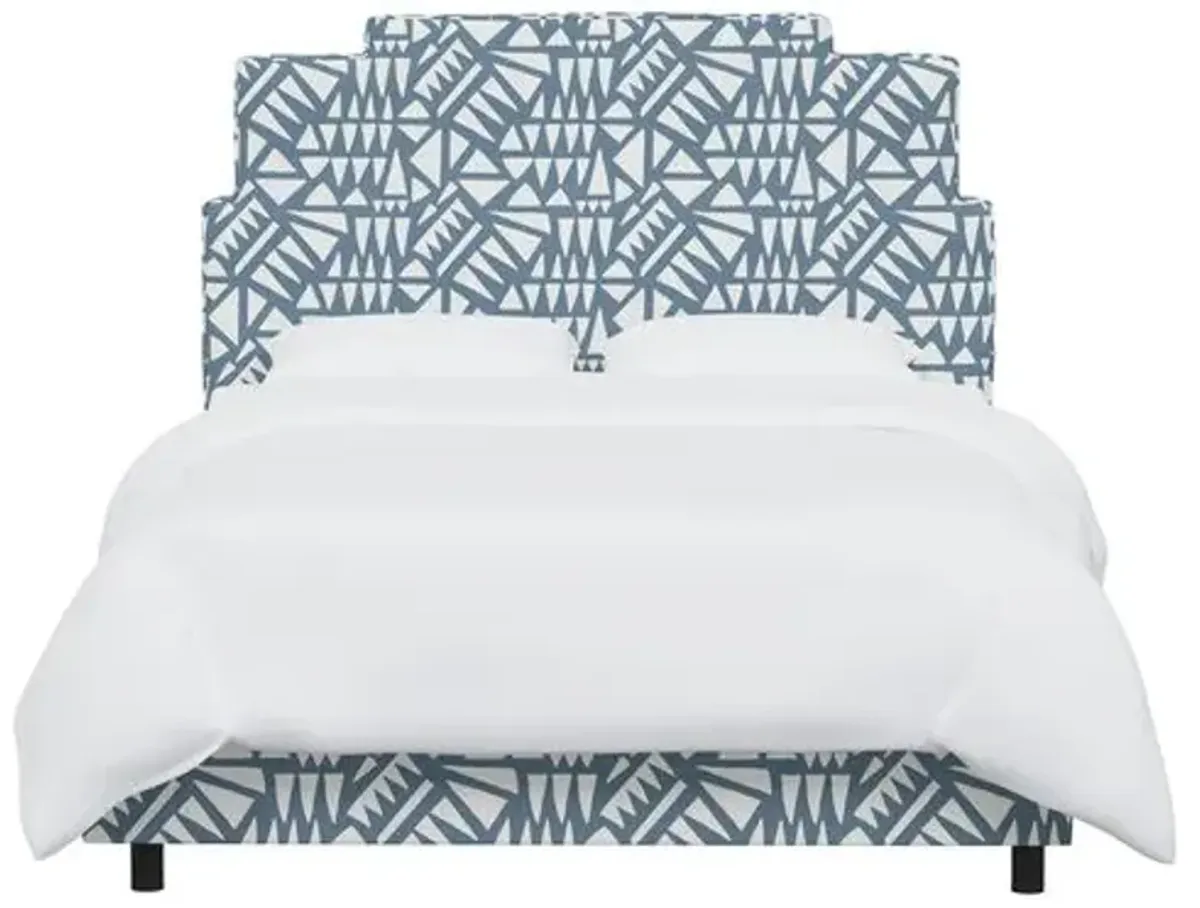 Paxton Bed - Nairobi Blue