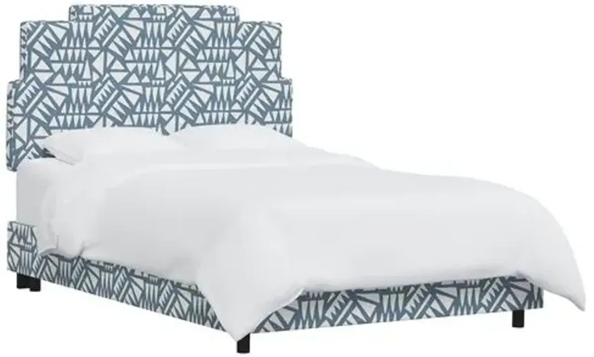 Paxton Bed - Nairobi Blue