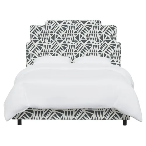 Paxton Bed - Nairobi Charcoal - Gray