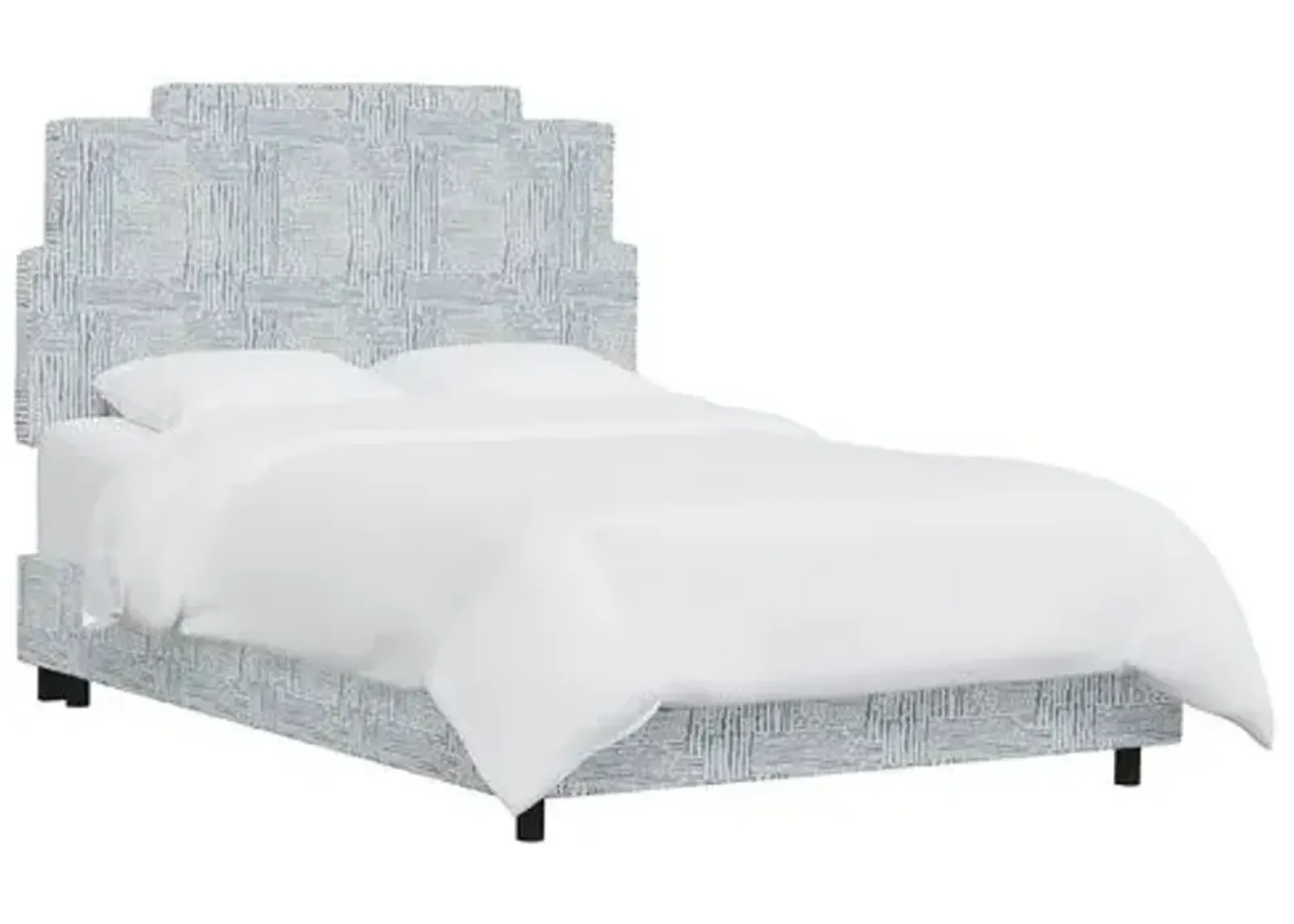 Paxton Bed - Durban Blue