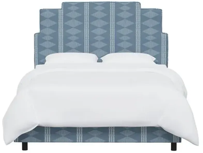 Paxton Bed - Soweto Blue