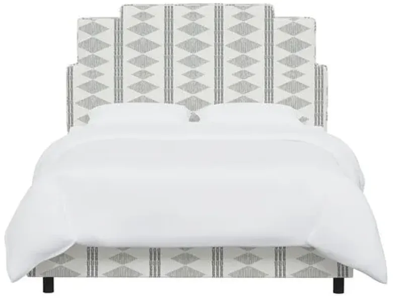 Paxton Bed - Soweto Gray