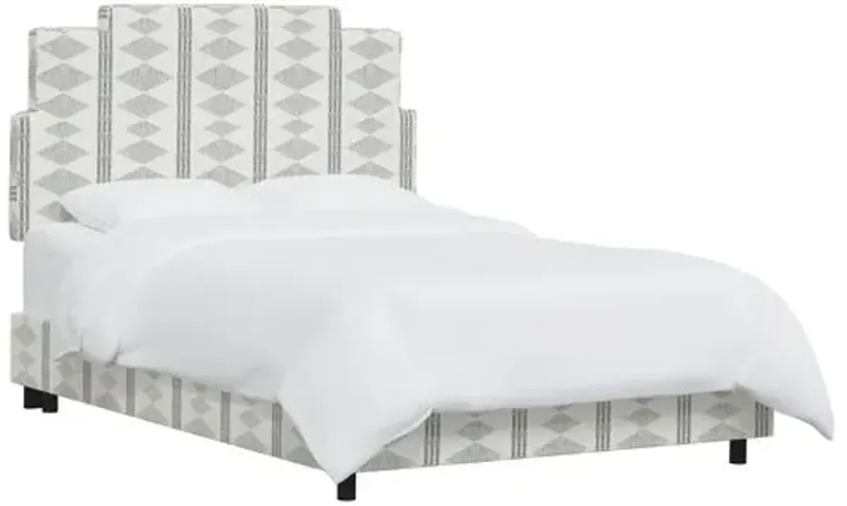 Paxton Bed - Soweto Gray