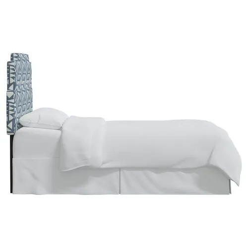 Paxton Headboard - Nairobi Blue