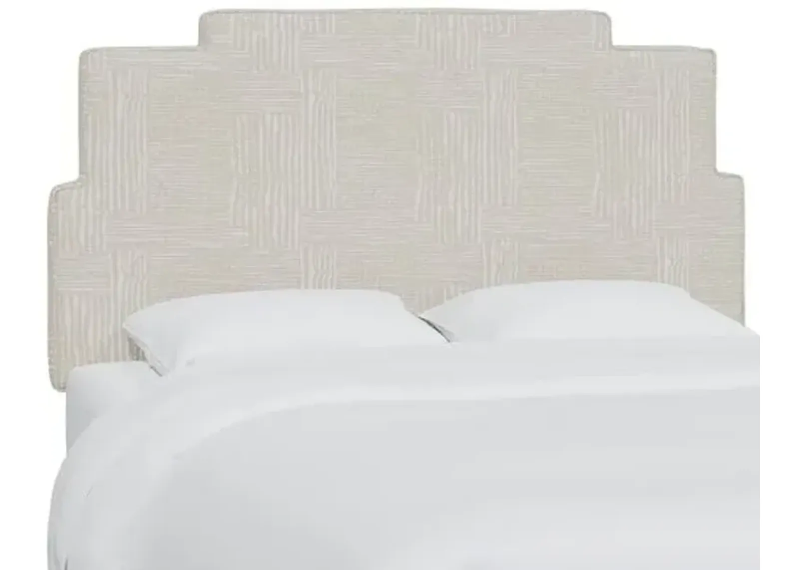 Paxton Headboard - Durban Natural - Beige