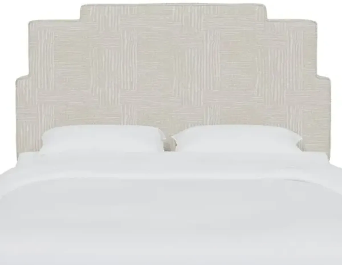 Paxton Headboard - Durban Natural - Beige