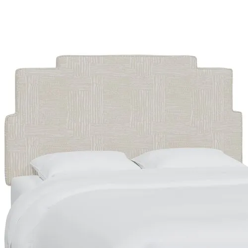 Paxton Headboard - Durban Natural - Beige