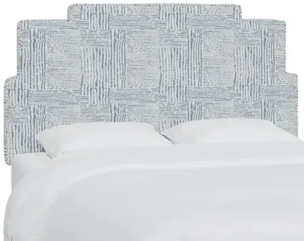 Paxton Headboard - Durban Blue