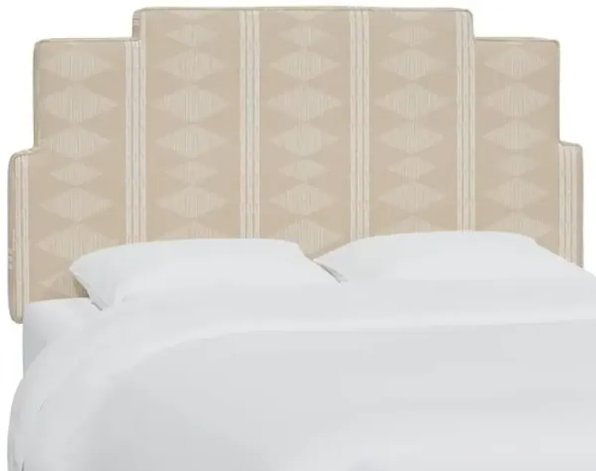 Paxton Headboard - Soweto Natural - Beige