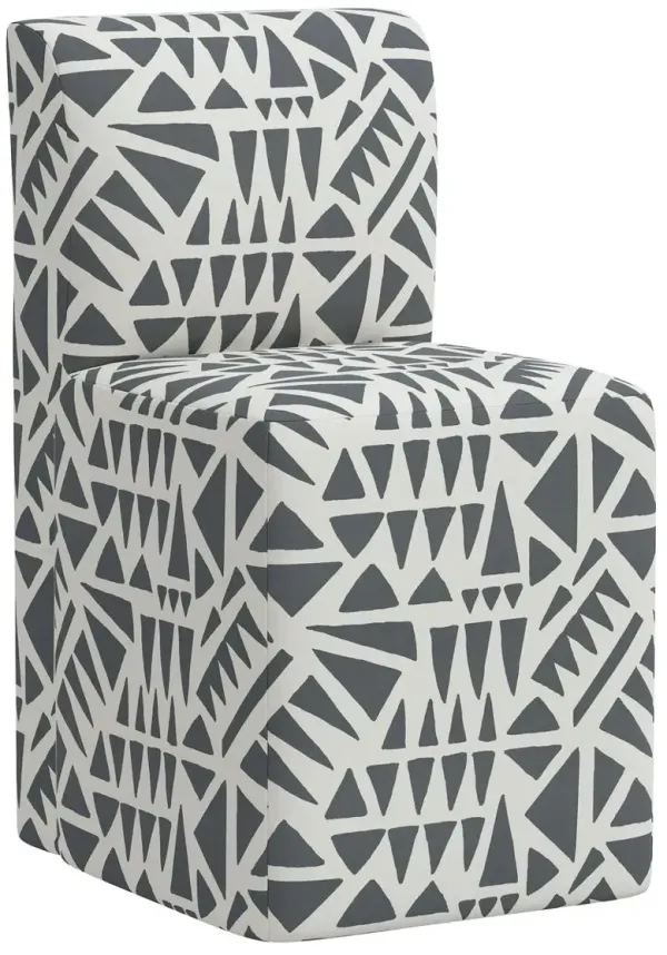 Graham Dining Chair, Nairobi Charcoal