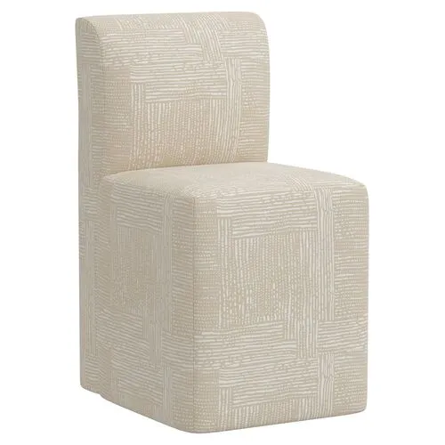 Graham Dining Chair - Durban Natural - Beige