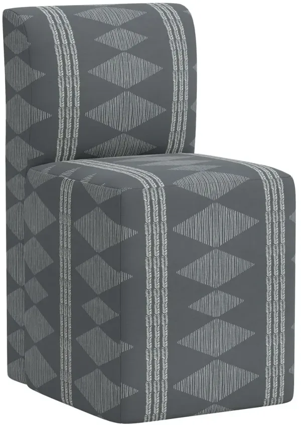 Graham Dining Chair, Soweto Charcoal