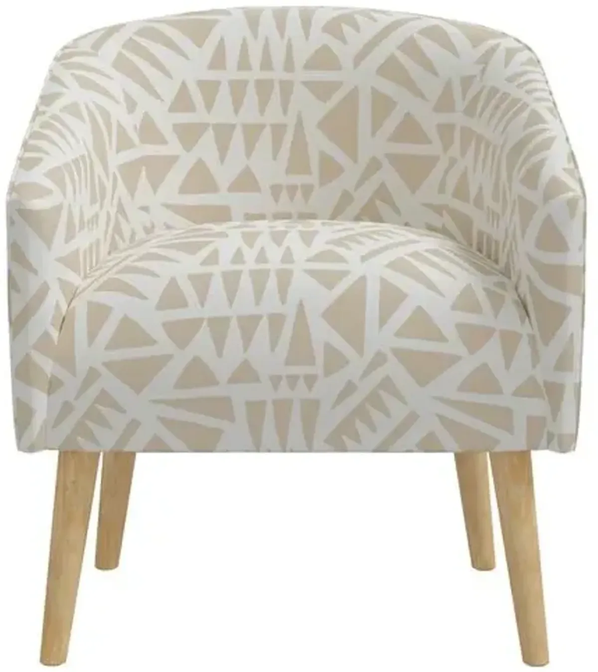 Leah Barrel Chair - Nairobi Natural - Beige