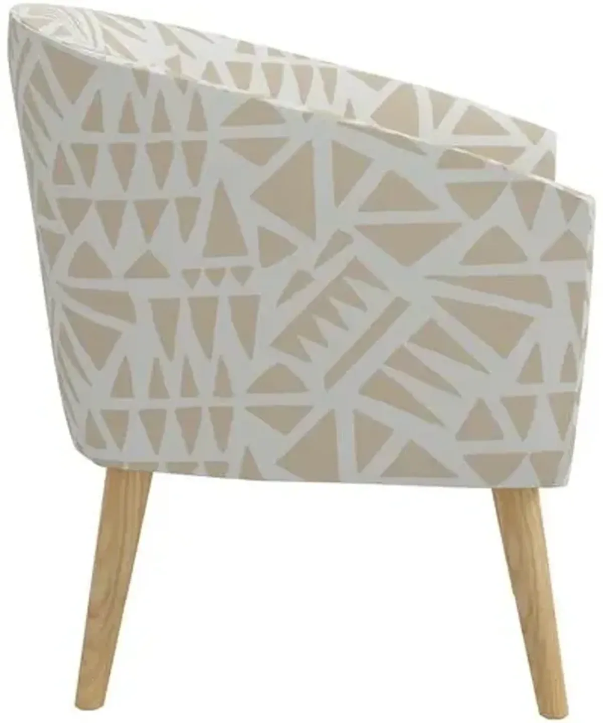 Leah Barrel Chair - Nairobi Natural - Beige