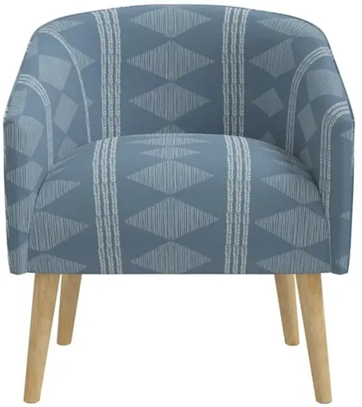 Leah Barrel Chair - Soweto Blue