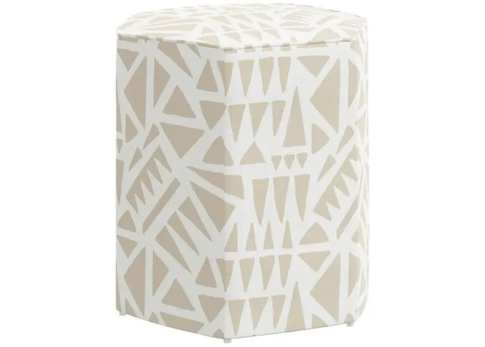 Becca Ottoman - Nairobi Natural - Beige