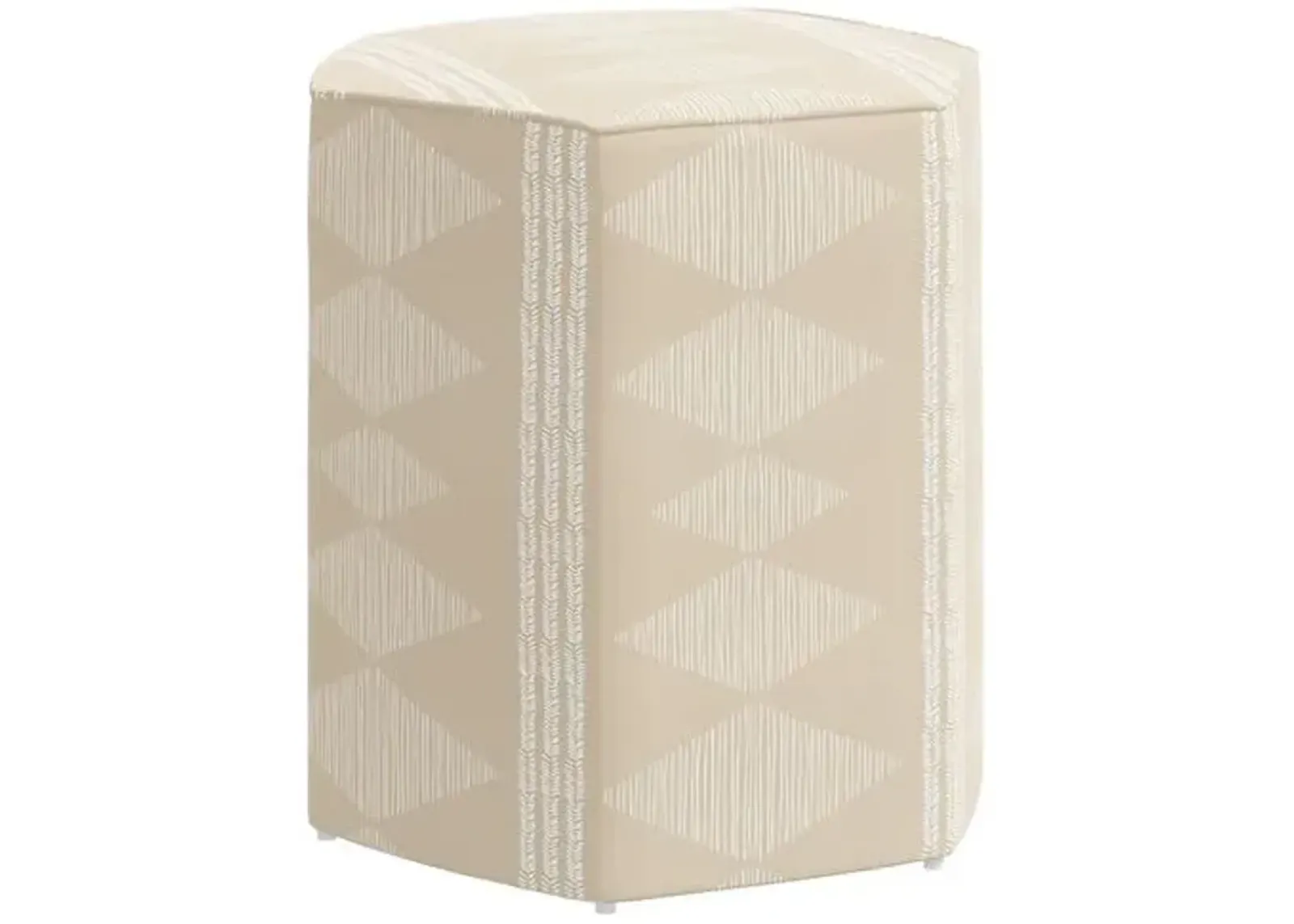 Becca Ottoman - Soweto Natural - Beige