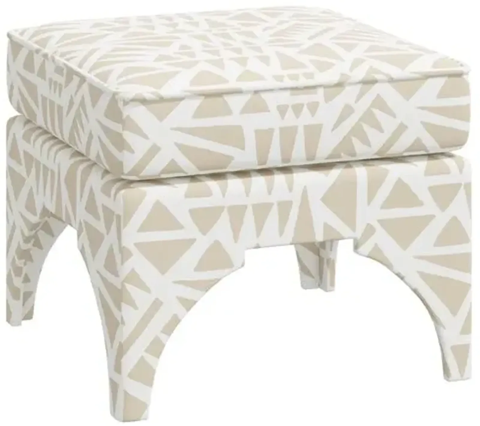 Maude Pillow-Top Ottoman - Nairobi Natural