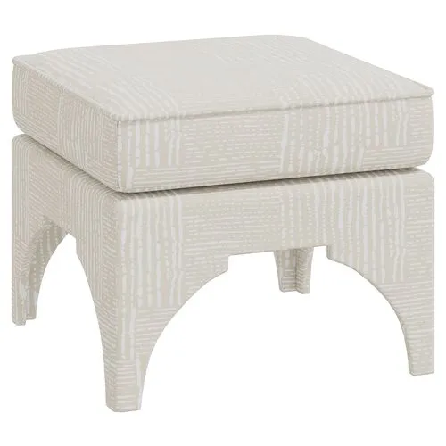 Maude Pillow-Top Ottoman - Durban Natural