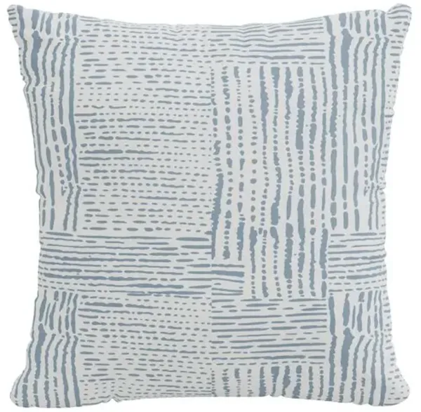 Durban 20x20 Pillow - Blue