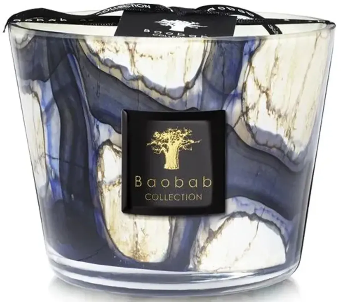 Stones Lazuli Candle - BAOBAB COLLECTION - Handcrafted - Multi