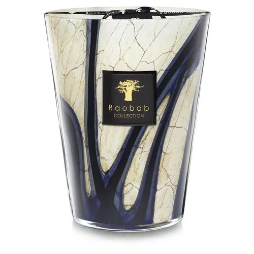 Stones Lazuli Candle - BAOBAB COLLECTION - Handcrafted - Multi
