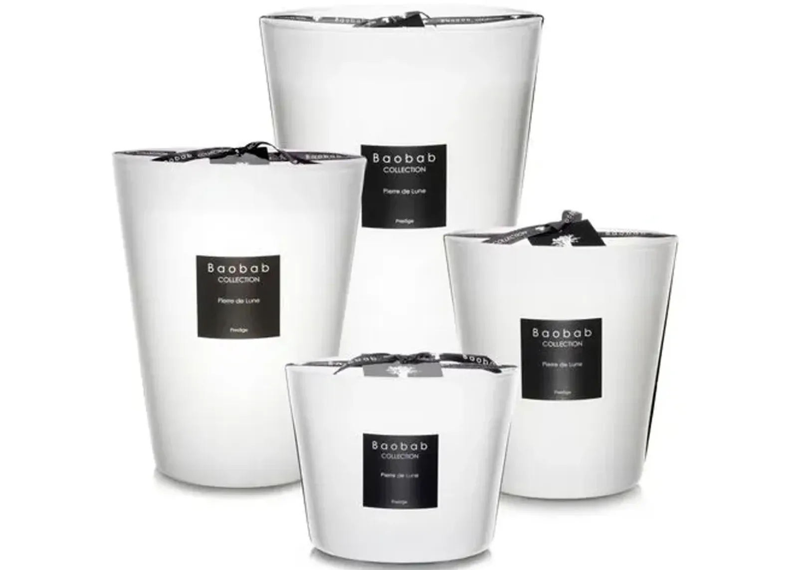 Pierre De Lune Candle - BAOBAB COLLECTION - White