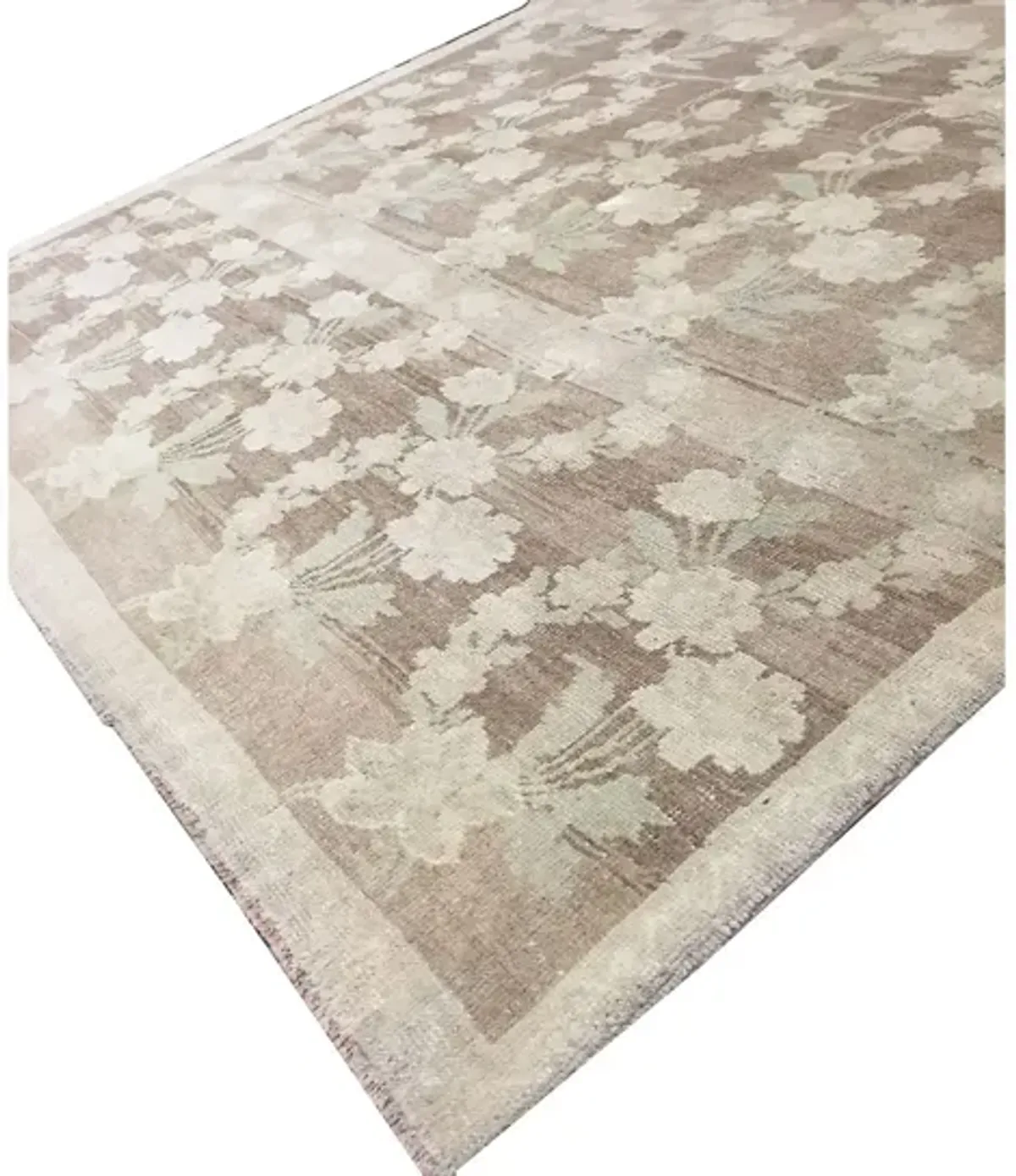 Turkish Trellis Design Rug 5'8" X 9'10" - Beige - Beige