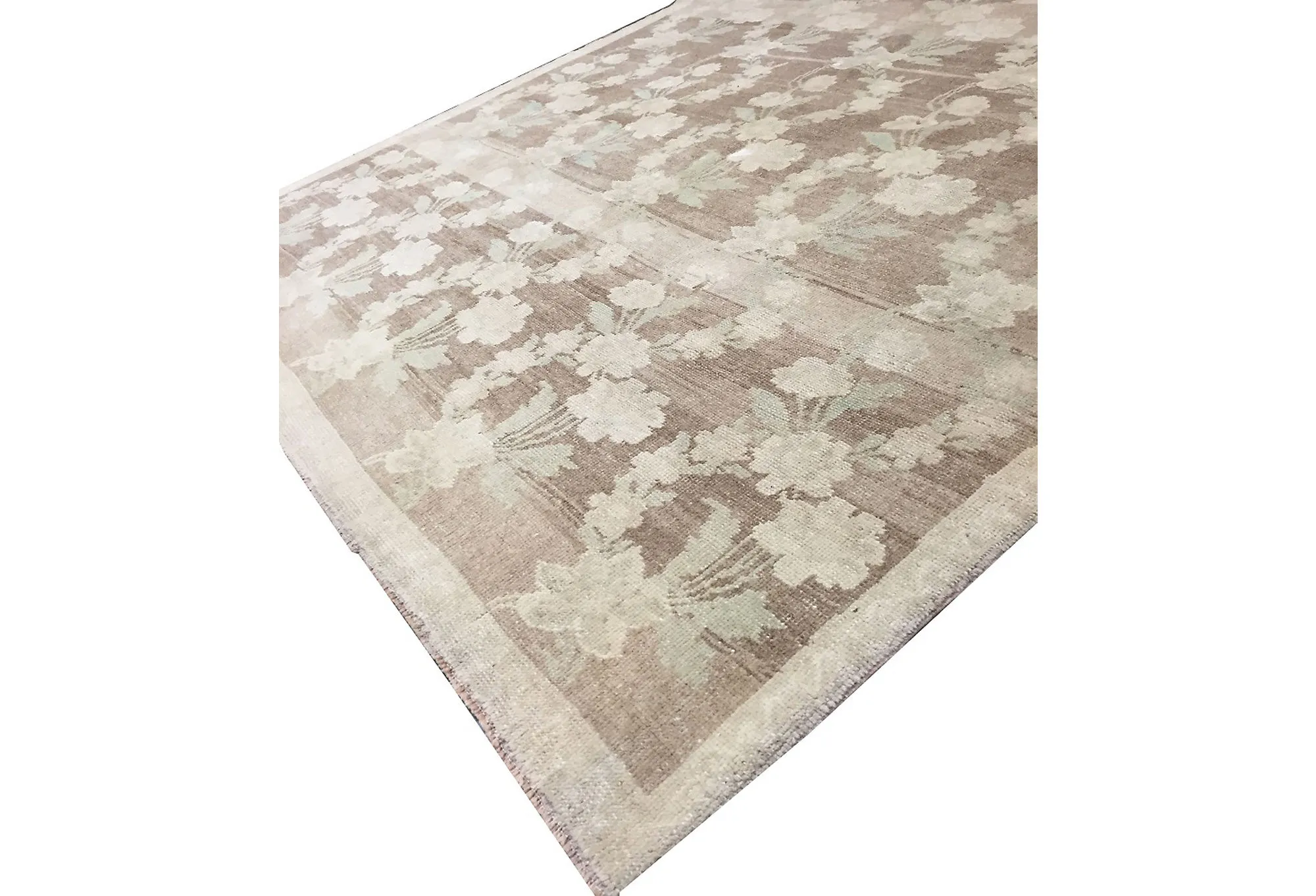 Turkish Trellis Design Rug 5'8" X 9'10" - Beige - Beige