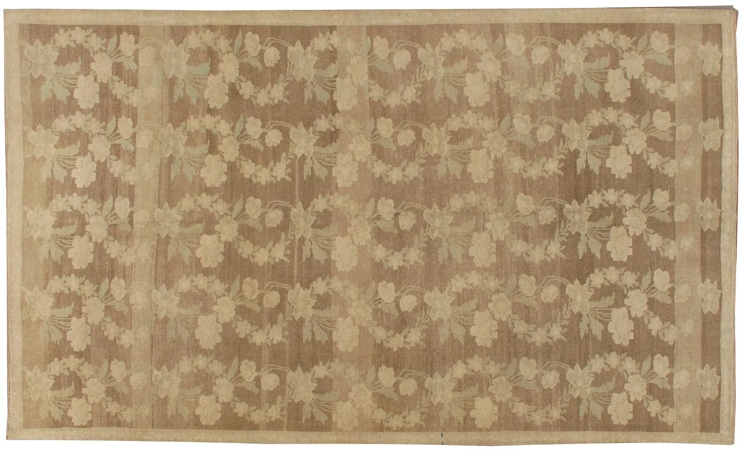 Turkish Trellis Design Rug 5'8" X 9'10" - Beige - Beige