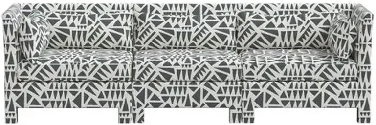 Bryn 3-Pc Sofa - Nairobi Charcoal