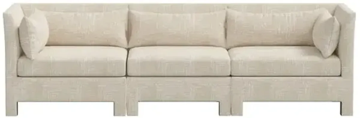 Bryn 3-Pc Sofa - Durban Natural