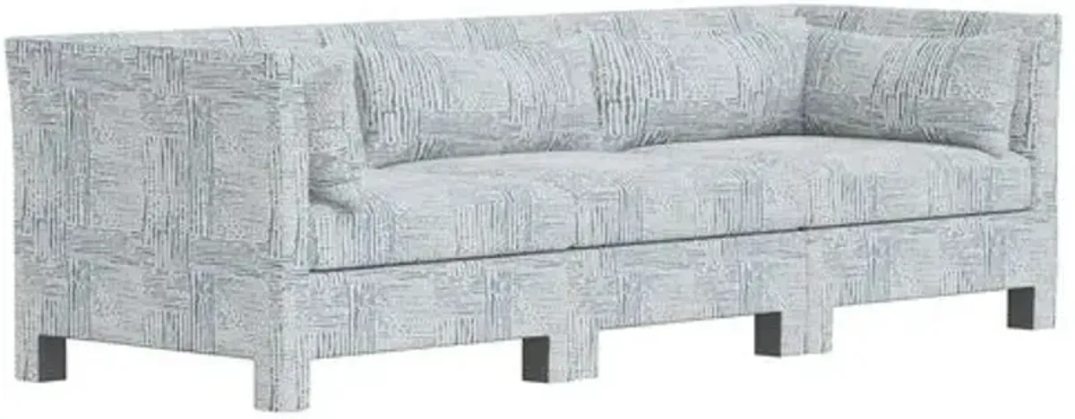 Bryn 3-Pc Sofa - Durban Blue