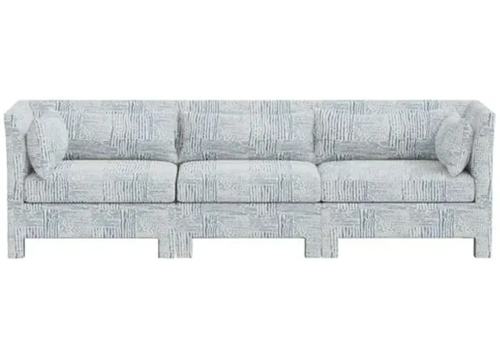 Bryn 3-Pc Sofa - Durban Blue