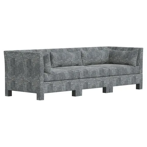 Bryn 3-Pc Sofa - Durban Charcoal