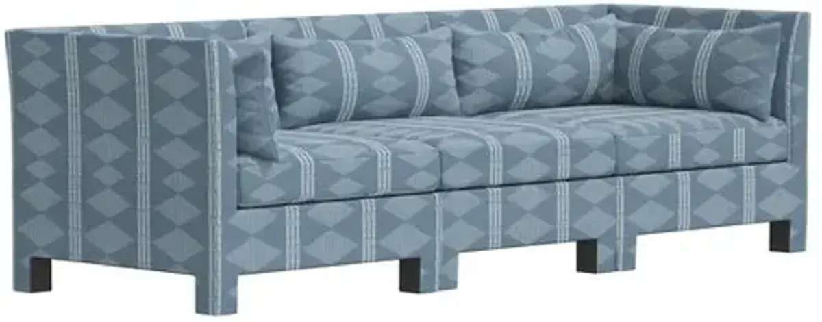 Bryn 3-Pc Sofa - Soweto Blue