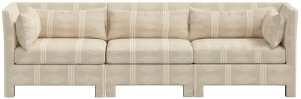 Bryn 3-Pc Sofa - Soweto Natural