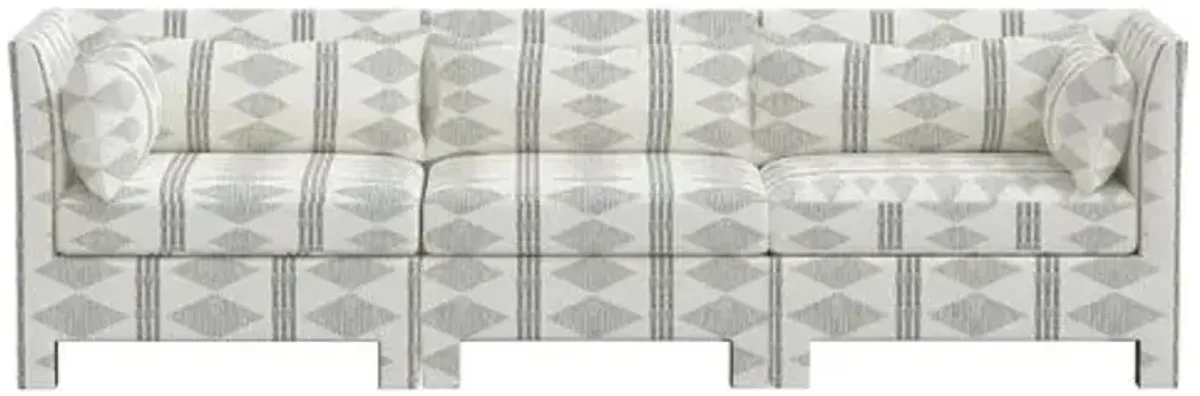 Bryn 3-Pc Sofa - Soweto Charcoal