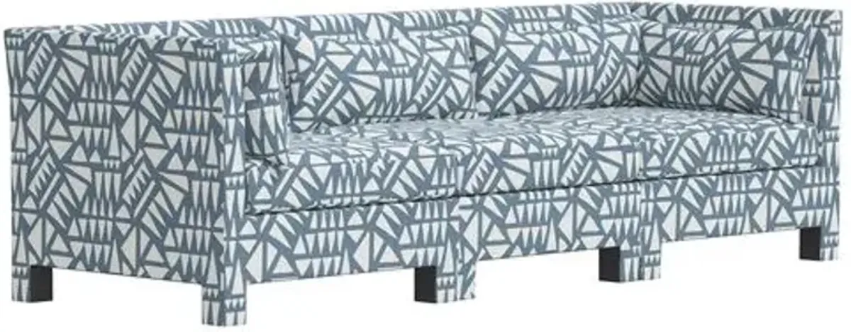 Bryn 3-Pc Sofa - Nairobi Blue