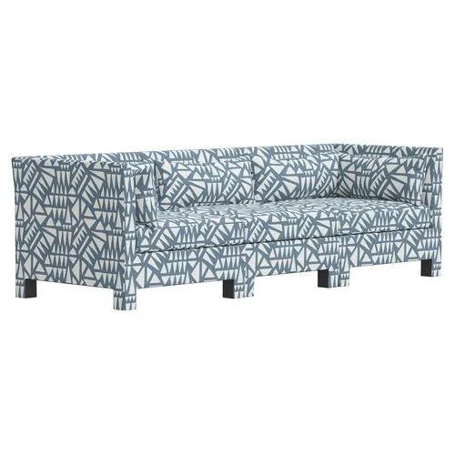 Bryn 3-Pc Sofa - Nairobi Blue