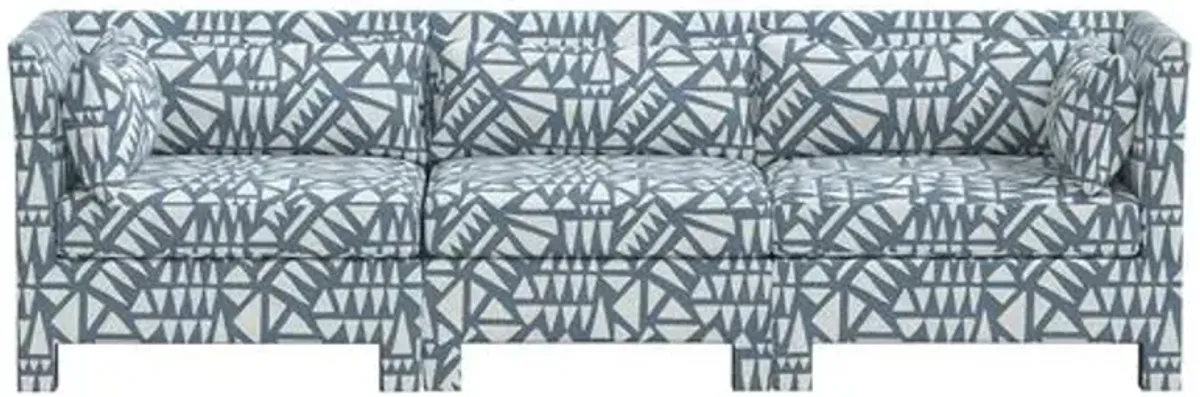 Bryn 3-Pc Sofa - Nairobi Blue