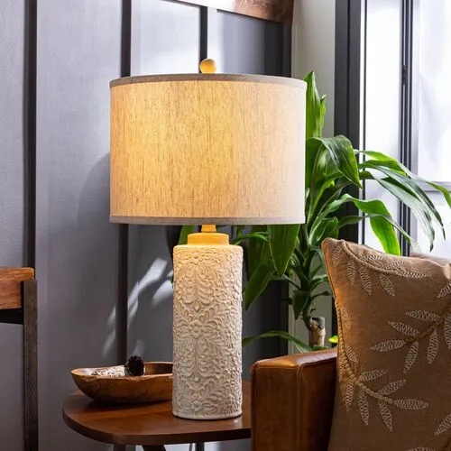 Esben Table Lamp - Off-White