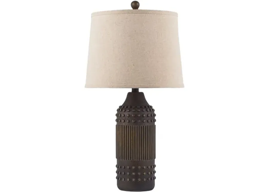 Lutton Table Lamp - Dark Brown