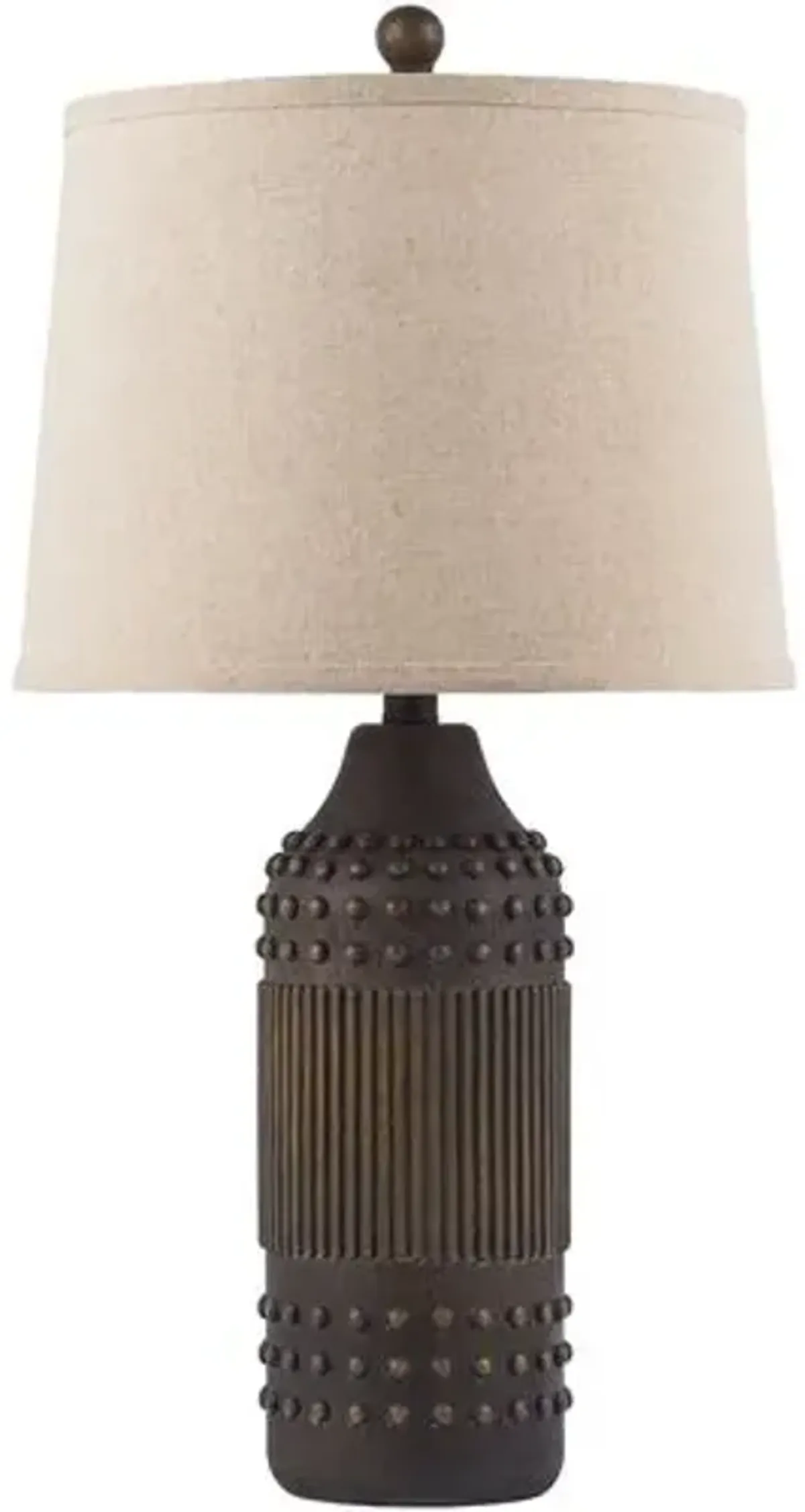 Lutton Table Lamp - Dark Brown