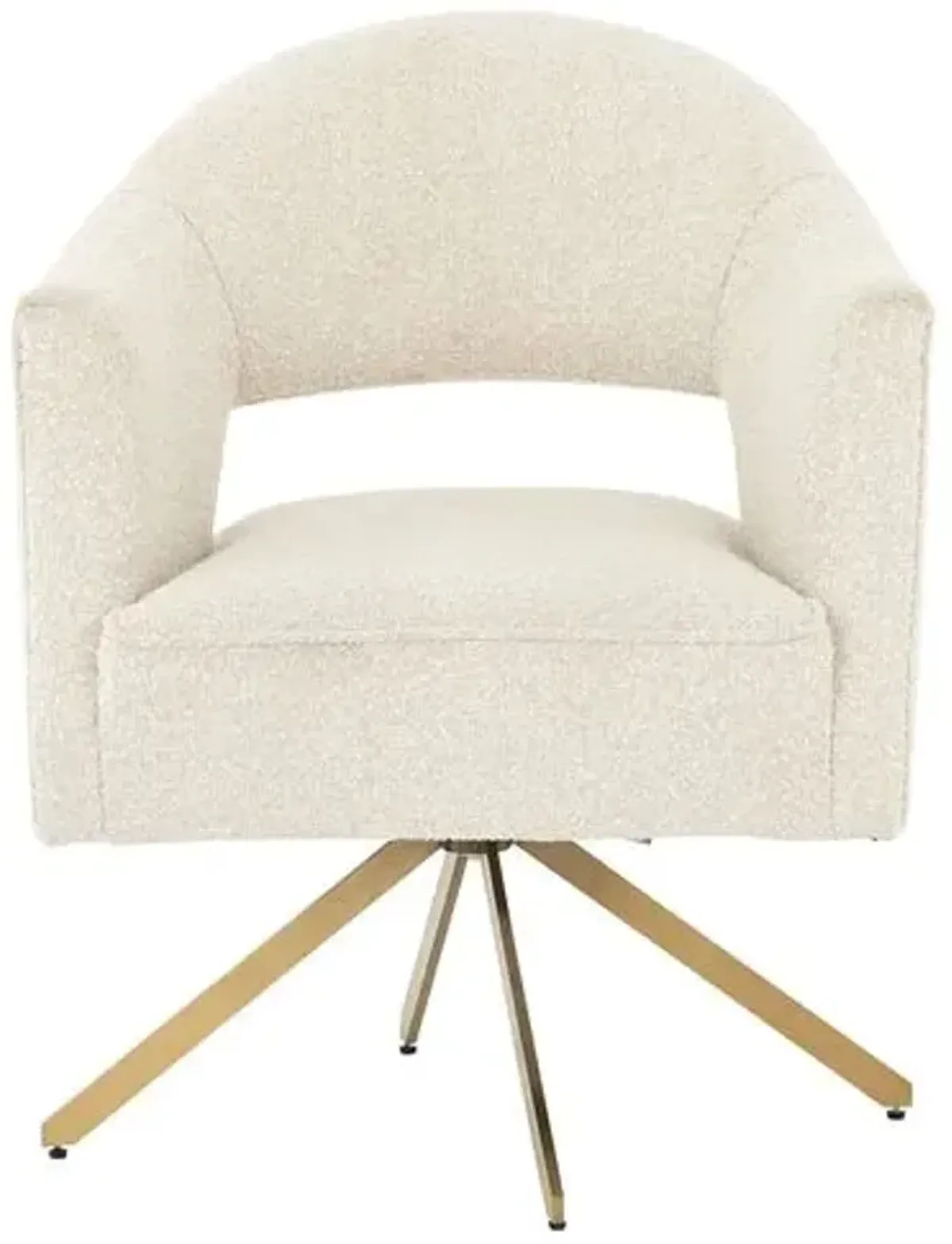 Jenn Desk Chair - Natural Performance - Beige