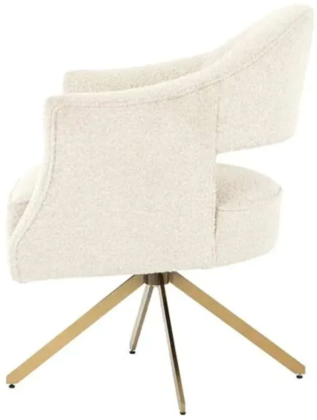 Jenn Desk Chair - Natural Performance - Beige