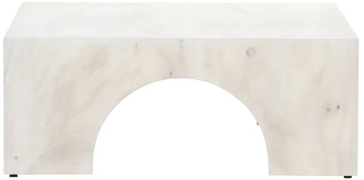 Ezra Coffee Table, Bleached Guanacaste