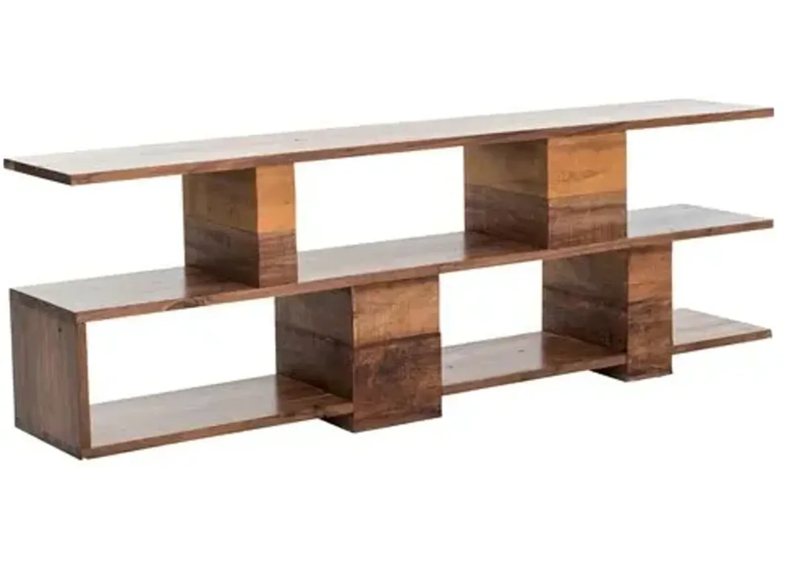 Graham Console - Walnut - Brown