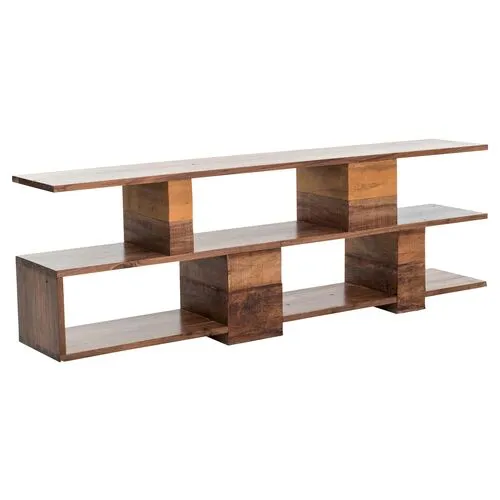 Graham Console - Walnut - Brown